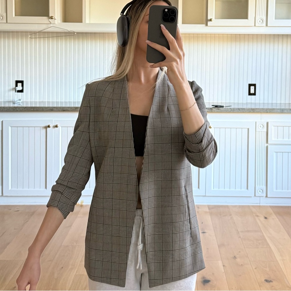 Babaton Plaid Blazer